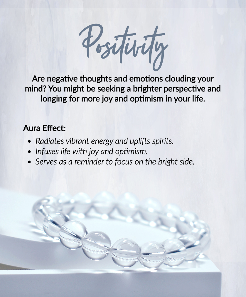 1 Aura Slide - Positivity (Clear Quartz)