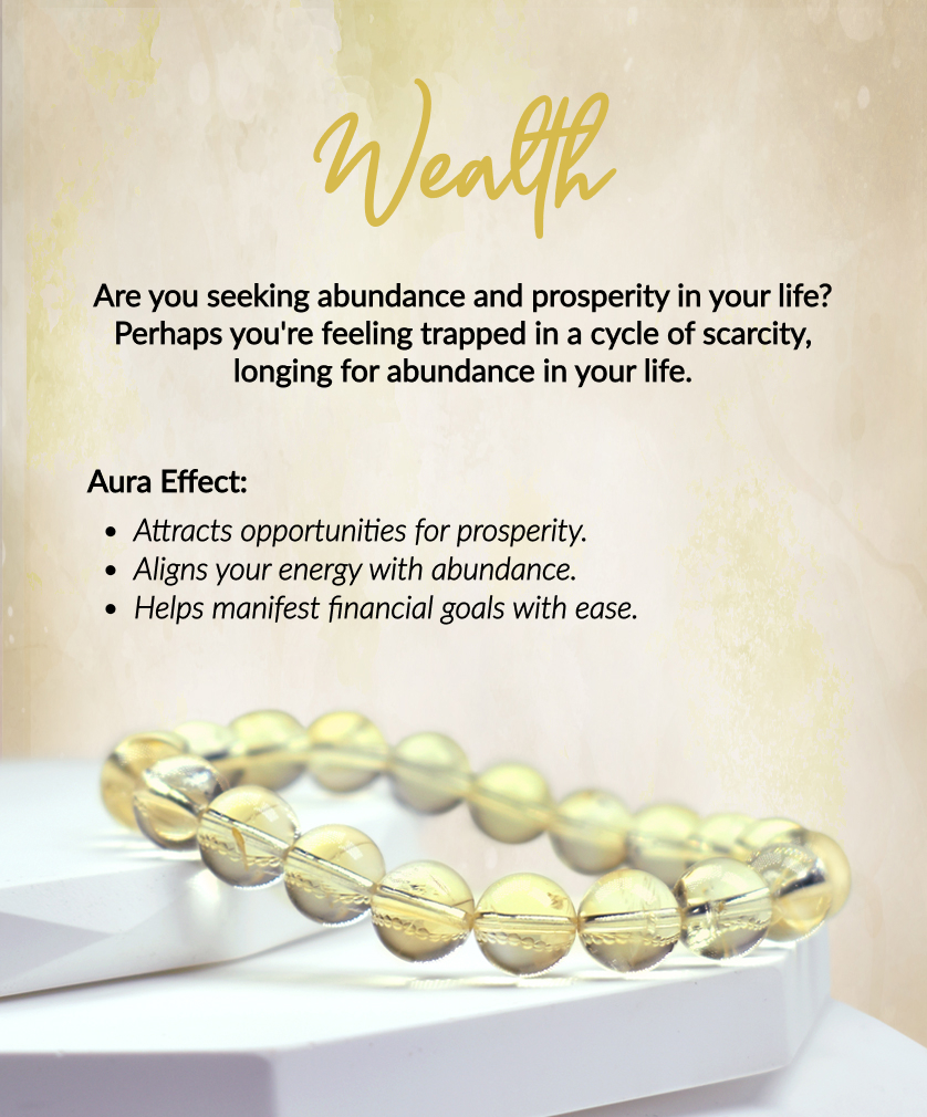 5 Aura Slide - Wealth (Citrine)