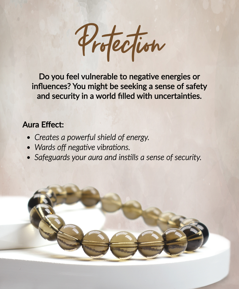 7 Aura Slide - Protection (Smoky Quartz)